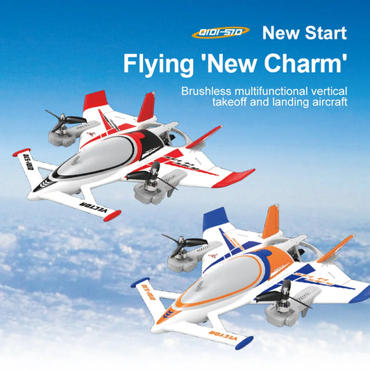 8CH Brushless RC Glider Plane Black