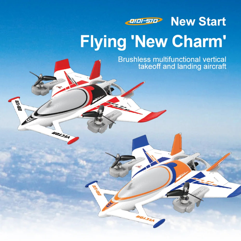 3D 6G Remote Control Aircraft Red
