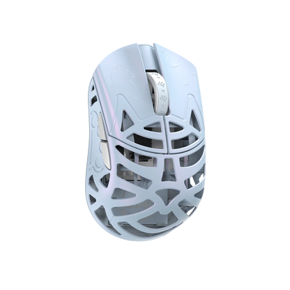 Ice Blue Gaming Mouse Ultra-Light PAW3950HS Sensor