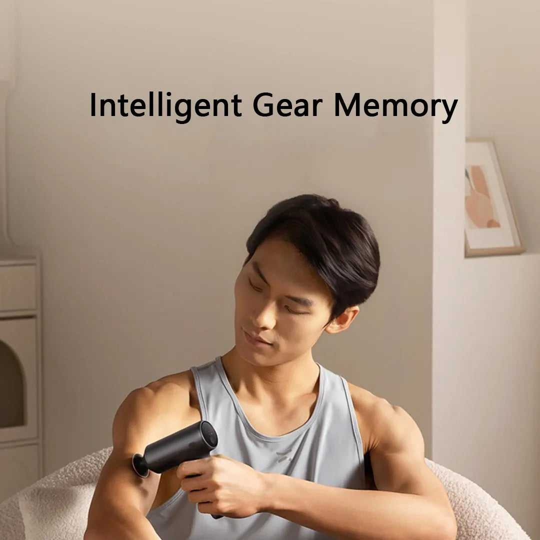 Portable Mini Massage Gun Deep Tissue Rechargeable Blue