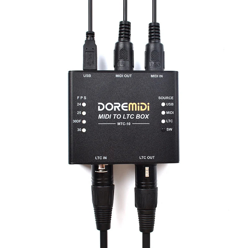 Professional MIDI Time Code to SMPTE Converter for Studio Use