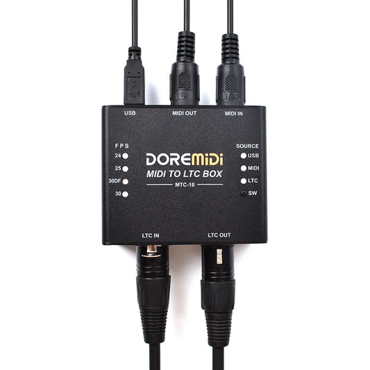 Professional MIDI Time Code to SMPTE Converter for Studio Use
