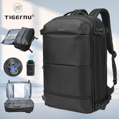 TSA Anti-Theft Vacuum Backpack 17” Laptop Bag