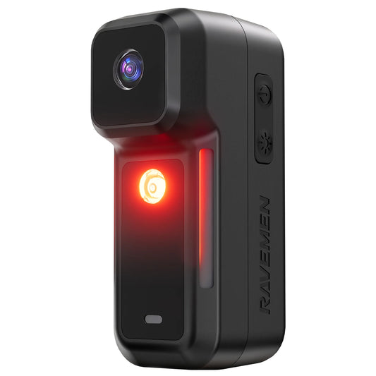 Rechargeable Bicycle Taillight with Wide Angle Loop Recording