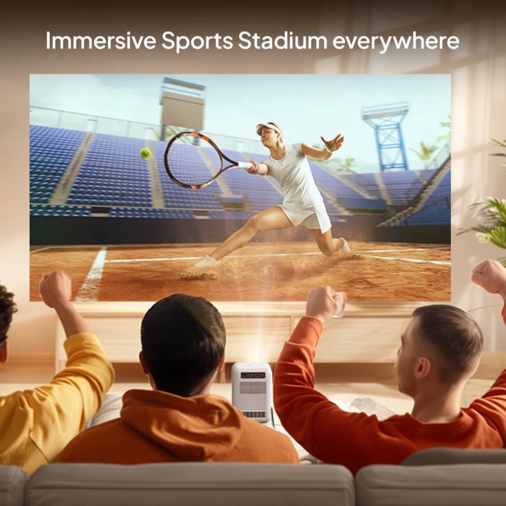 Compact 4K Home Theatre Projector with Full HD 1080p Display
