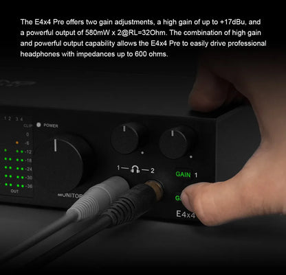Pre-Professional 8 Channel Audio Interface with 4 LoopBack