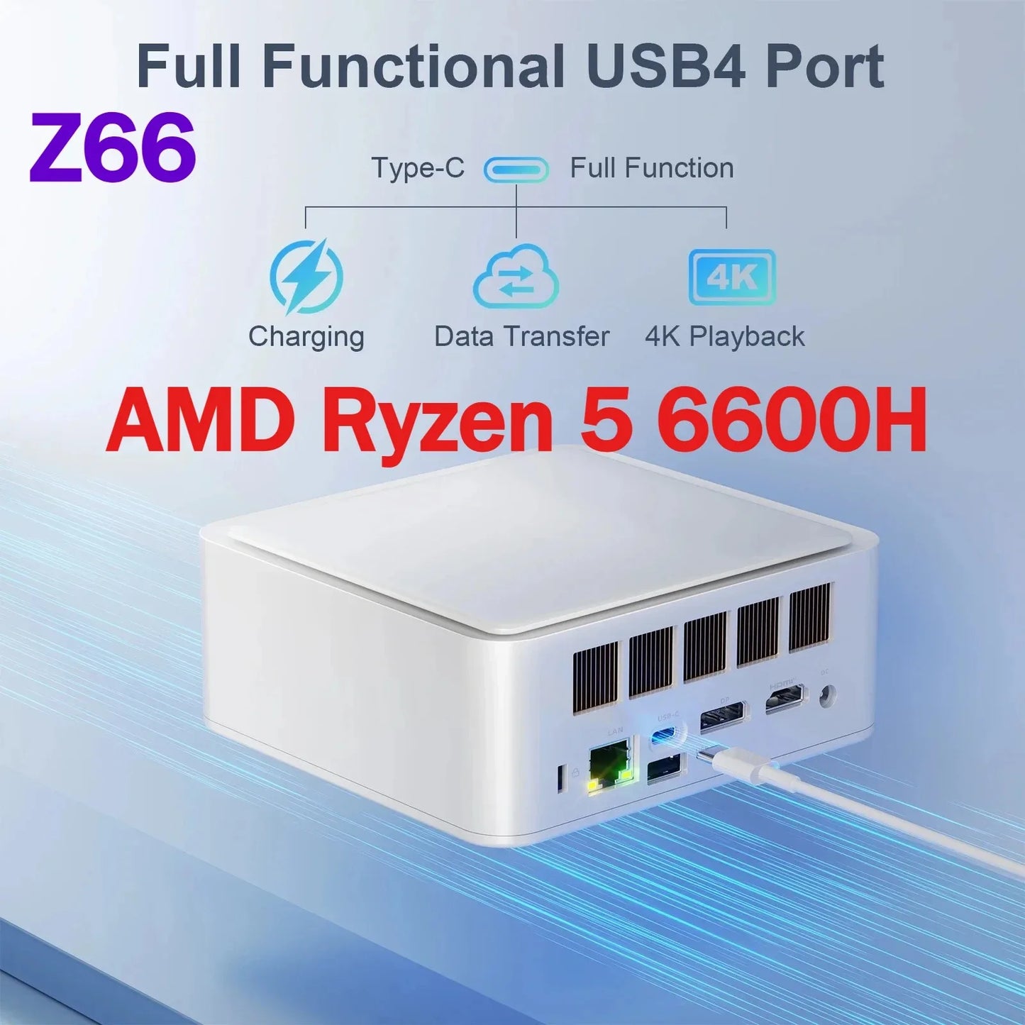 Gaming & Office Mini PC 16GB DDR5 512GB