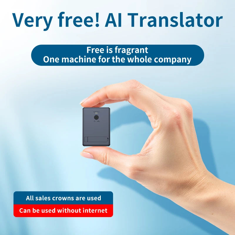 Portable Two-Way Real Time Translator Device 140+ Languages