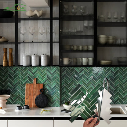 30 PCS Kitchen and Bathroom Tile 3D Heat Proof DIY Ready