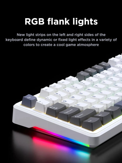 Dark Storm Hot-Swap 87-Key Wireless Tri-Mode Keyboard