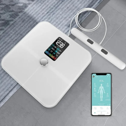 Smart Bluetooth Body Composition Scale with 8 Electrode Precision