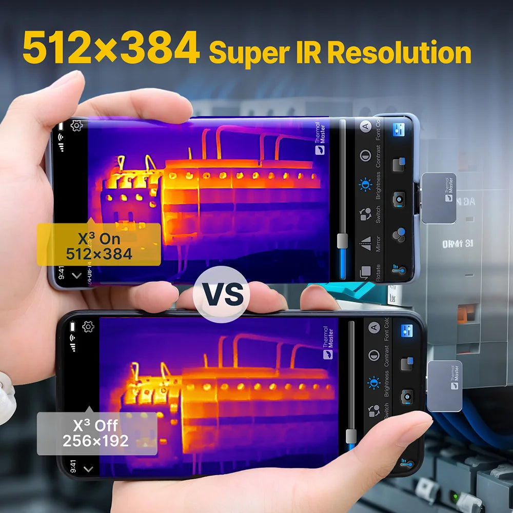 Pro Thermal Imaging Kit for Android with 15× Zoom