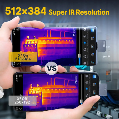 Pro Thermal Imaging Kit for Android with 15× Zoom