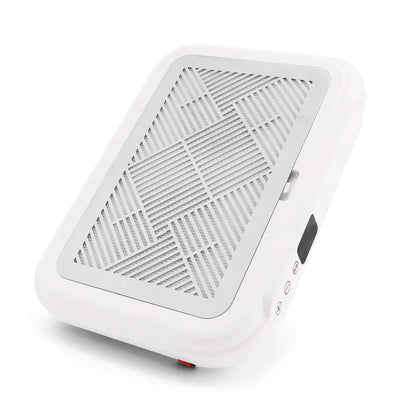 Portable Manicure Dust Collector 170W Strong Suction White