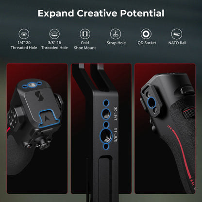 Stabilizer Handle with Focus and Recording Controls DJI