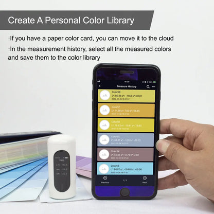Handheld Color Difference Meter with 29 Parameters