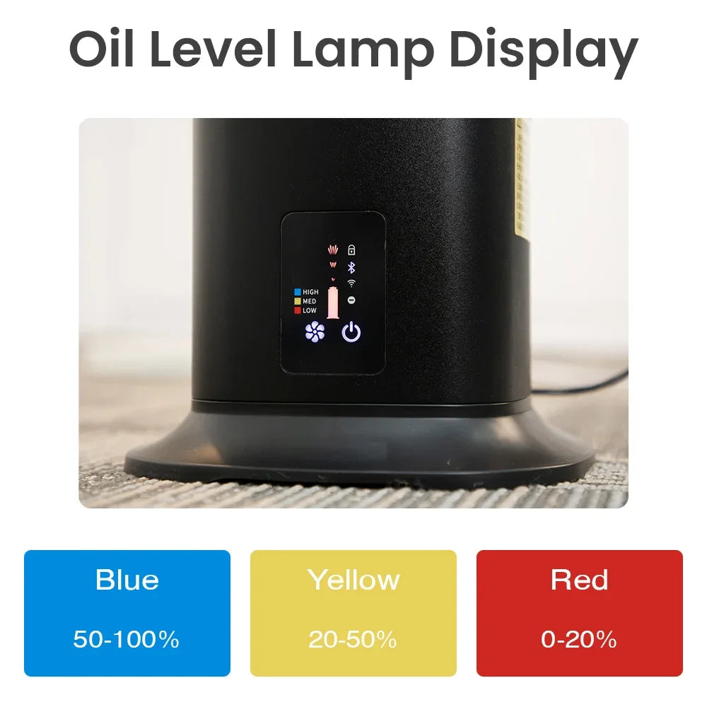 Silver Smart Home Fragrance Diffuser 800ml Bluetooth
