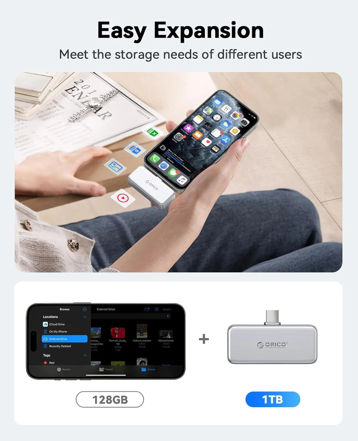 S20 2TB Mini Magnetic Portable SSD 2000MB/s
