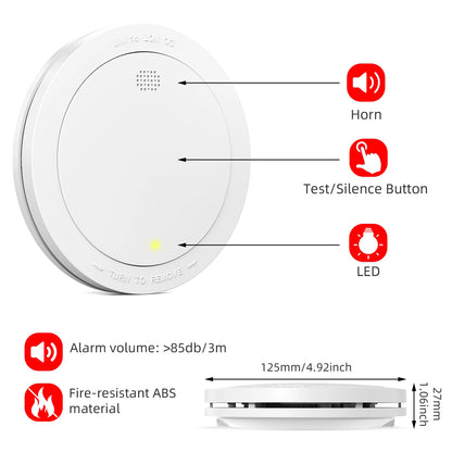 3-Pack Wireless Smoke & CO Alarm Kit