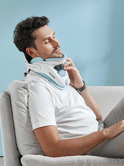 Portable Neck Traction Device for Spine Alignment and Relief