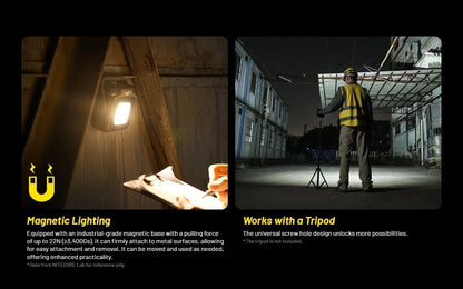 Compact Heavy Duty LED Task Light with Adjustable Brightness
