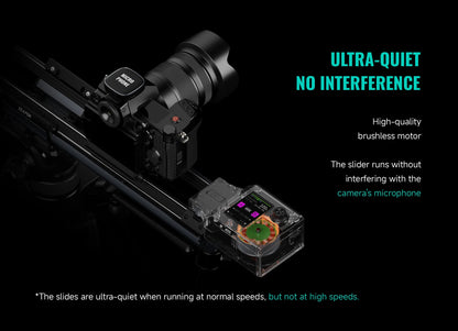Micro4 Motorized Camera Slider for Professional Video