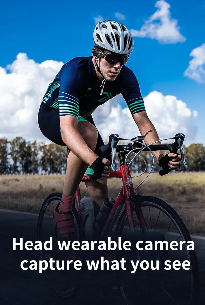Portable 4K Action Camera for Travel Sports and Vlogging Black