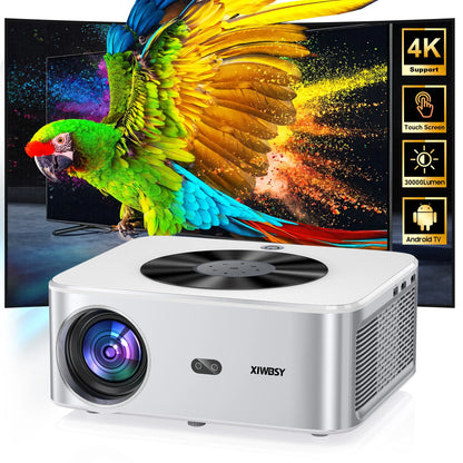 Portable 8K Home Theater Projector Android with Bluetooth 5.2