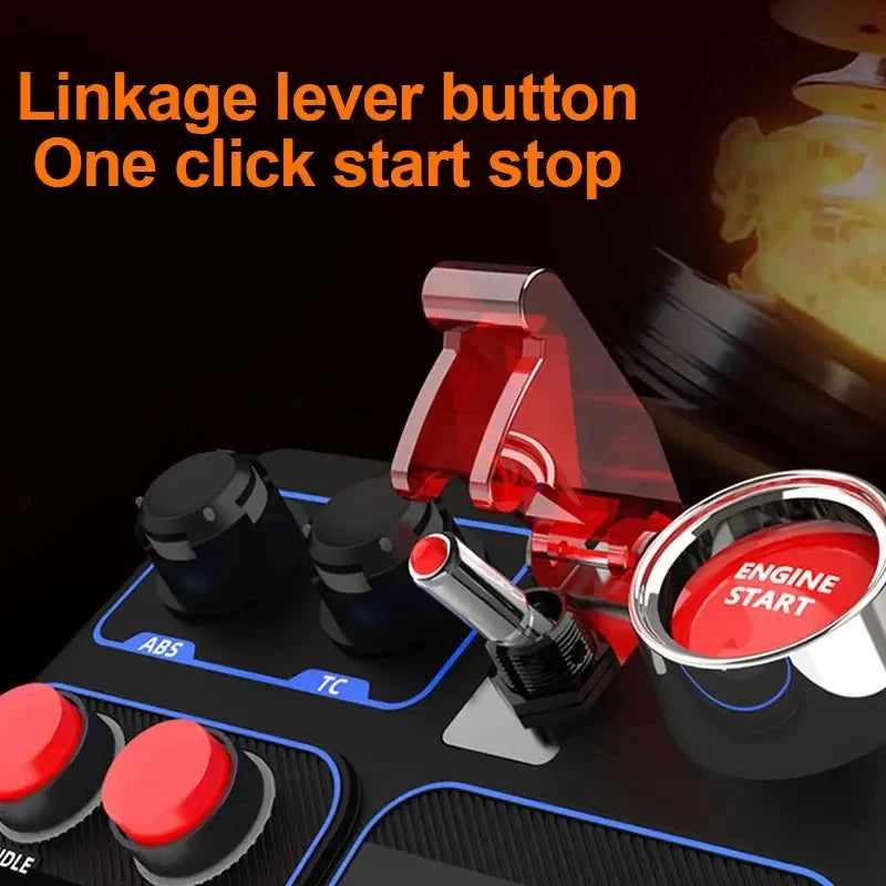PXN Racing Simulator Control Box with RGB Lighting
