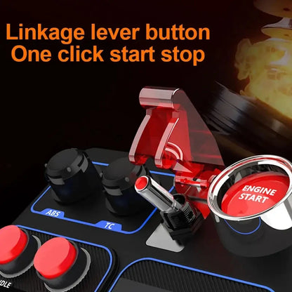 PXN Racing Simulator Control Box with RGB Lighting