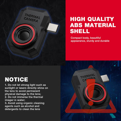 Android Thermal Camera Infrared Imager High Low Temperature Tracking