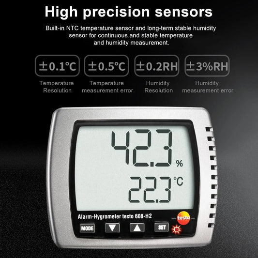 High Precision Industrial Dew Point Temperature Humidity Meter H2