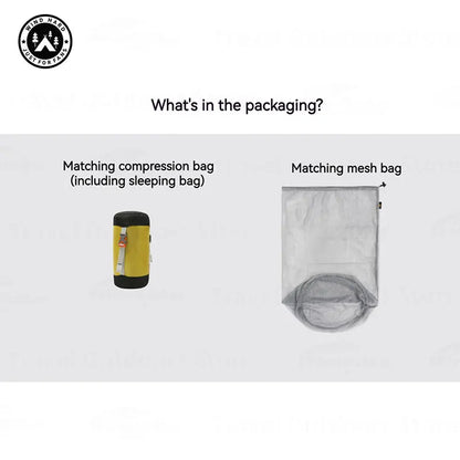 Ultralight Hiking Sleeping Bag with iFlex Nylon