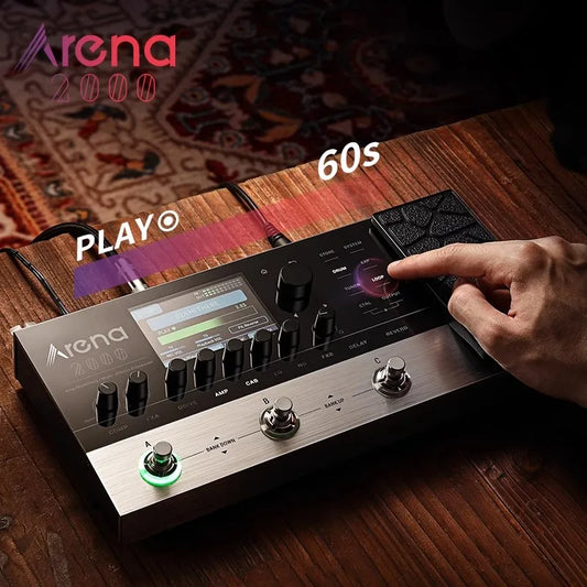 2000 Guitar Effects Pedal with Amp Modeling and MIDI