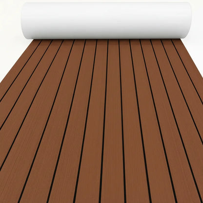 EVA Foam Boat Deck Flooring Faux Teak 2.4x1.2m