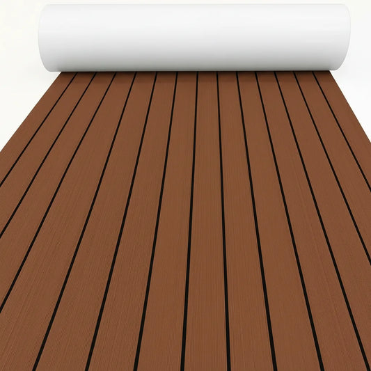 EVA Foam Boat Deck Flooring Faux Teak 2.4x1.2m