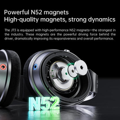 Over-Ear Headphones with Composite Diaphragm and Mic