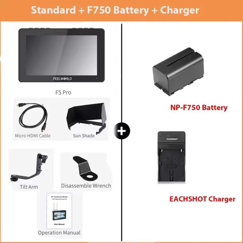 NP750 Extra Battery Charger with Fast Charging Support