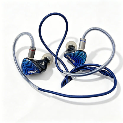 5-Driver Hybrid HiFi In-Ear Monitor Earphones Blue