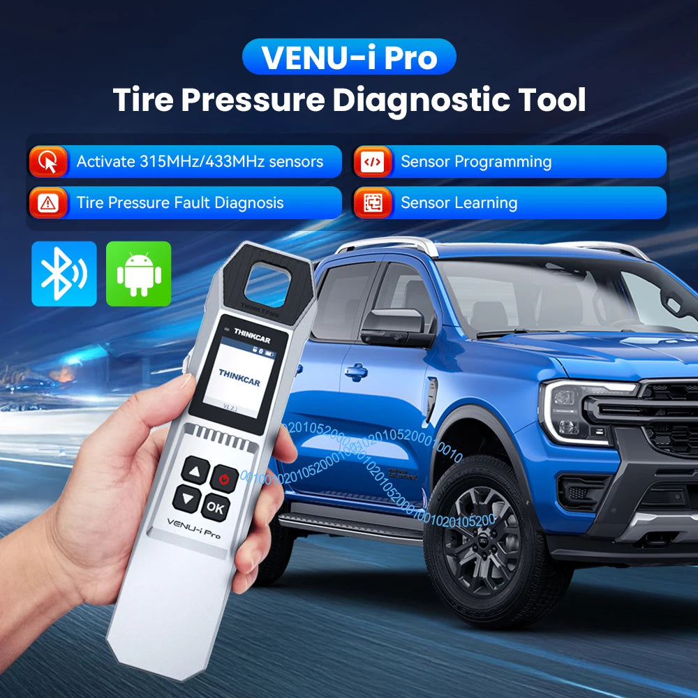 Portable TPMS Programming and Learning Tool for Cars
