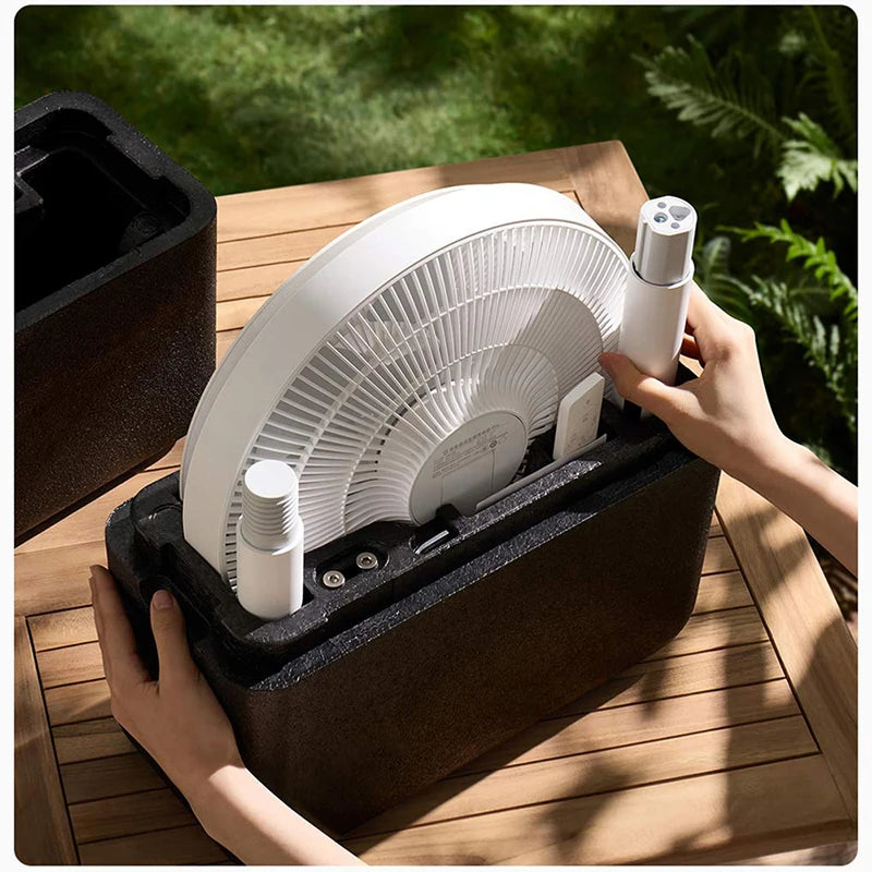 XIAOMI MIJIA Portable Smart Floor Fan with Type-C Charging and Adjustable Height