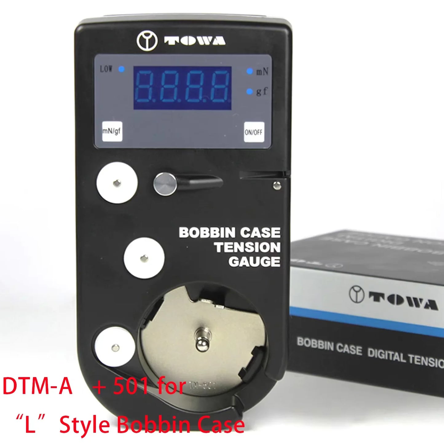 Precision Digital Sewing Gauge for Bobbin Case Adjustment