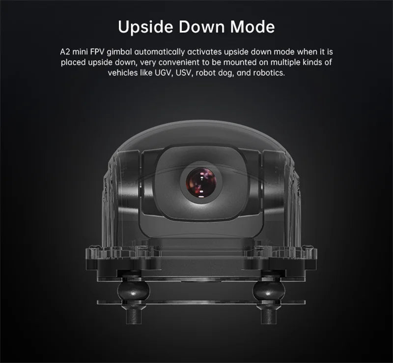 Mini Ultra-Wide FPV Gimbal Camera with Night Vision