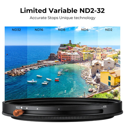 67mm Variable ND2-ND32 CPL 2in1 Camera Lens Filter