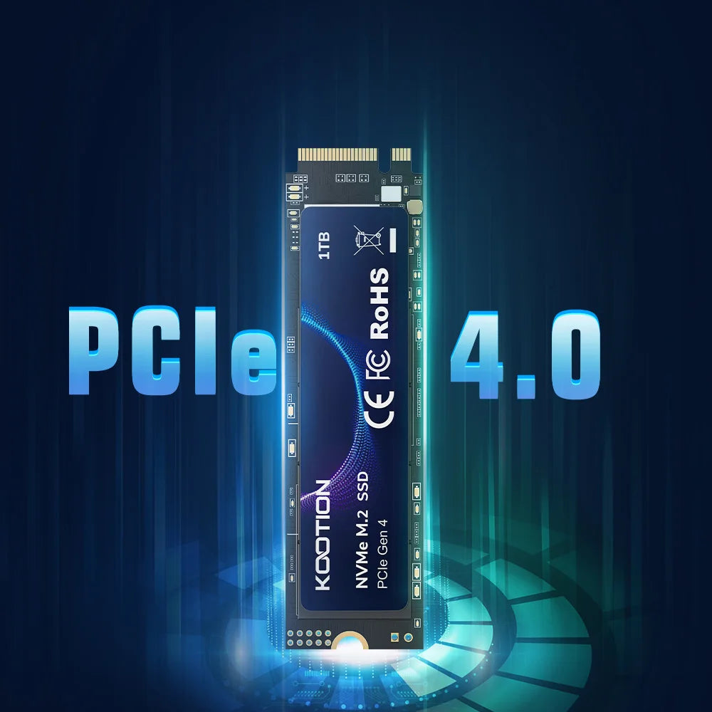 1TB NVMe SSD 7200MB/s High-Speed Gaming Storage