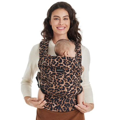 Breathable Newborn Baby Carrier 7–20kg Leopard