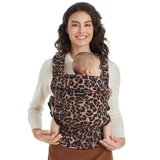 Breathable Newborn Baby Carrier 7–20kg Leopard