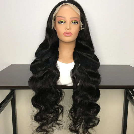 28 Inch 13x6 HD Lace Front Wig Natural Style