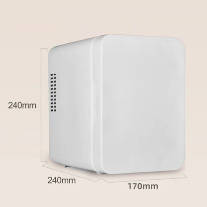 4L Mini Car Fridge Freezer for Car and Home Use