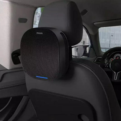 Portable Car Air Purifier HEPA Filter 3-Color Air Quality Indicator